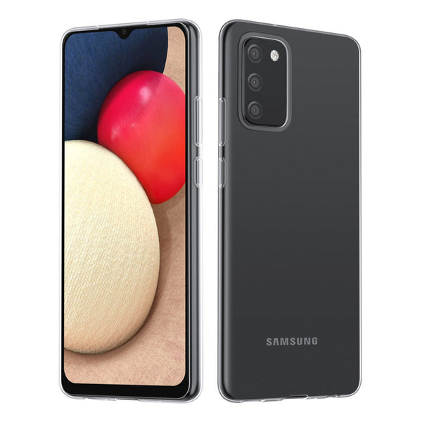Samsung Galaxy A02s - Bagcover - Transparent nt-mobiel