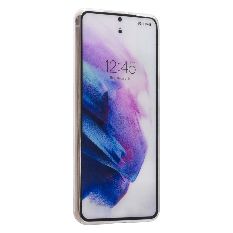Samsung Galaxy S21 - Bagcover - Transparent nt-mobiel