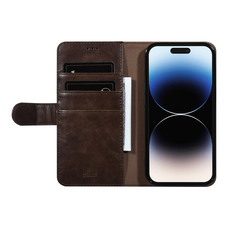 iPhone 14 Pro - Wallet - Mørkebrun UNIQ
