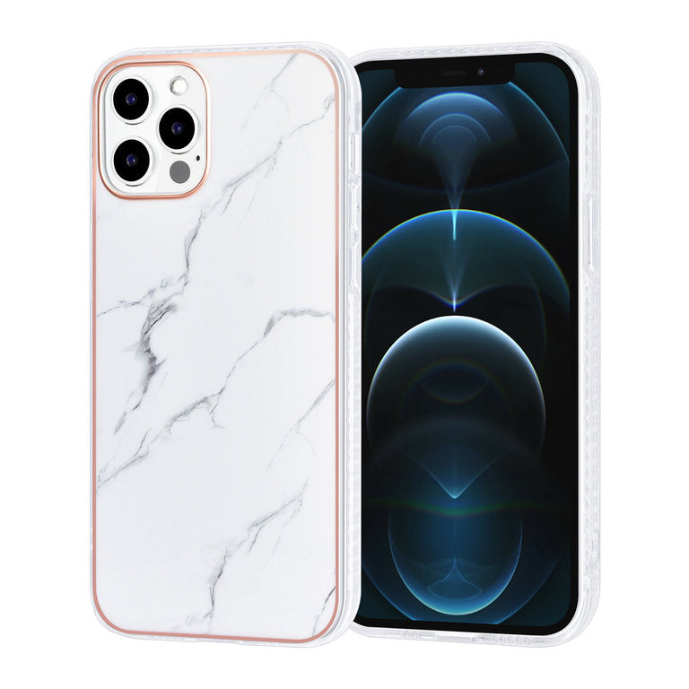 iPhone 12/12 Pro TPU cover - Marble UNIQ