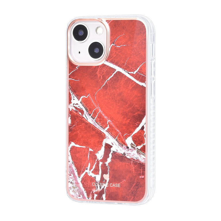 iPhone 13 Mini TPU cover - Marble Red UNIQ