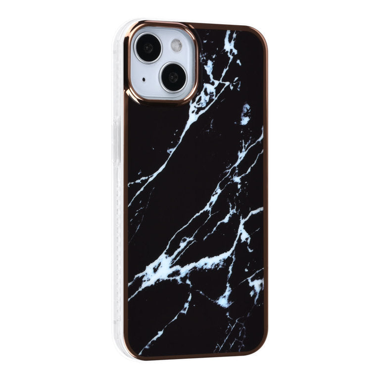 iPhone 14 TPU cover - Marble Black UNIQ