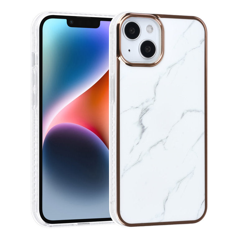 iPhone 14 Plus TPU cover - Marble UNIQ