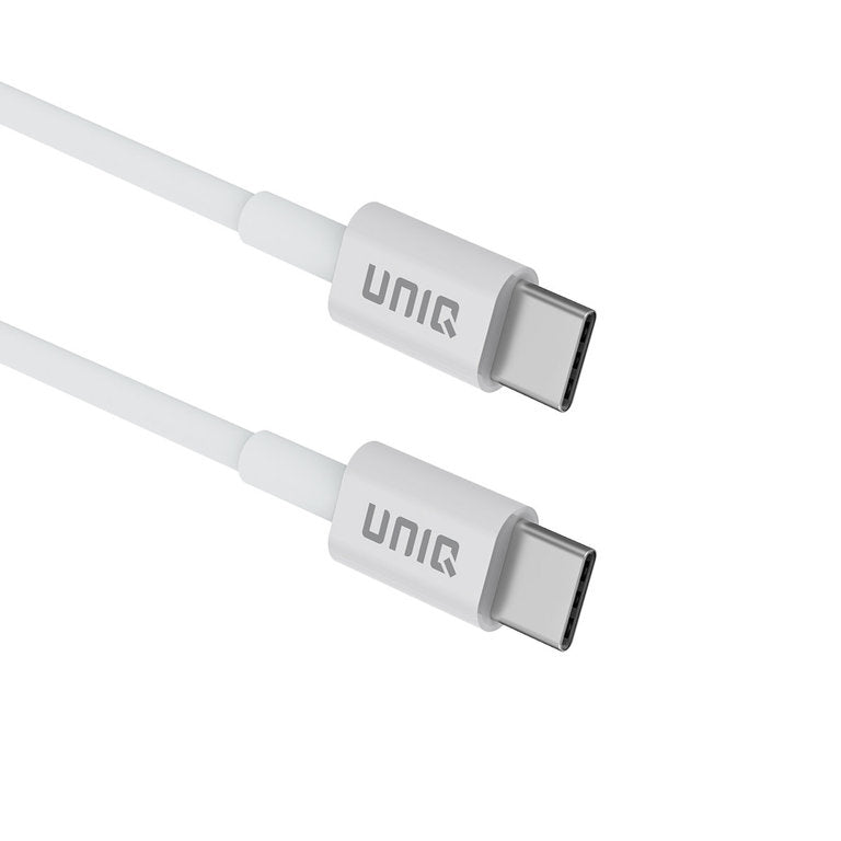Type-C to Type-C kabel - 20 cm - Hvid UNIQ