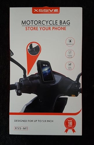 Smart mobilholder til motorcykel - Op til 5,8'' Xssive